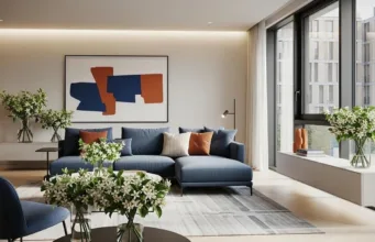 Decorar el salón con flores: ideas fáciles con entrega a casa