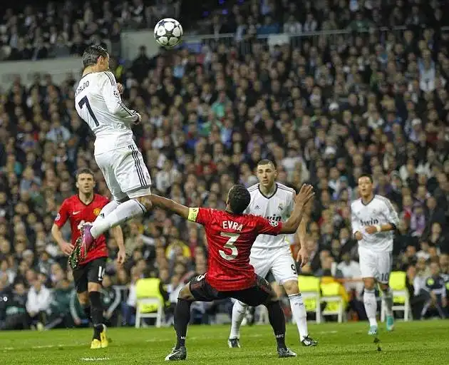 CR7 remata según un estudio a una altura de 2,63 metros. Una altura superior a la media de la NBA.